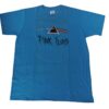 Plain blue tone personalized T-shirt