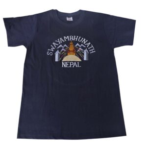 Vintage swoyambhunath embroidered t-shirt