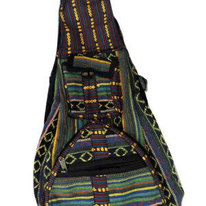 Namaste hand woven gheri boho money bag