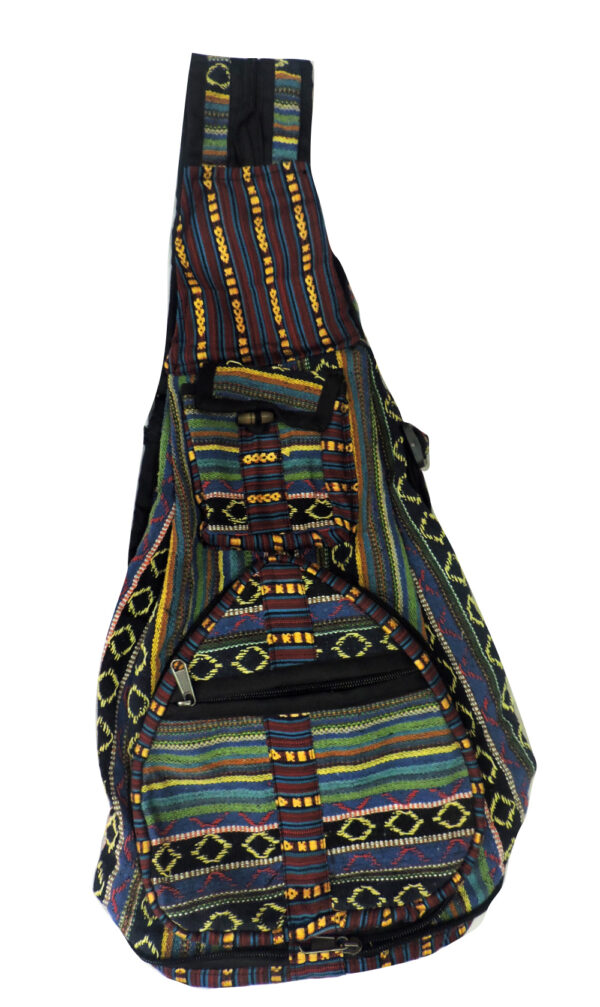Namaste hand woven gheri boho money bag