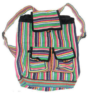 Hippie Rainbow gheri book bag