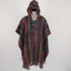 Fair Trade Boho Hooded Gheri Poncho