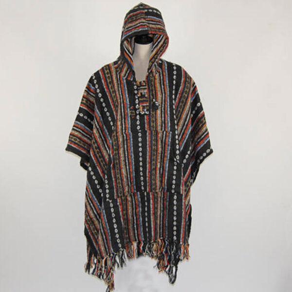 Made in Nepal Authentic Gheri Poncho