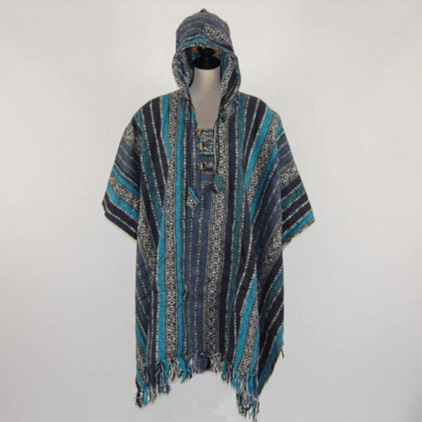 Ethically Made Mexican – Inspired Gheri Poncho