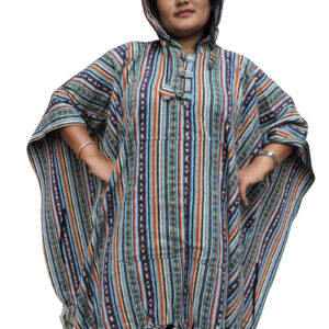 Made in Nepal hippie gheri cotton poncho
