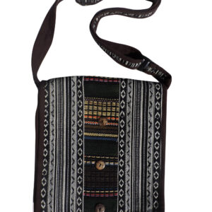 Black mix square shaped gheri camera bag