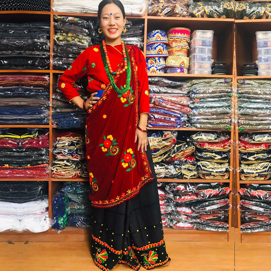 Gurung Dress Set - Clothing in Nepal Pvt Ltd