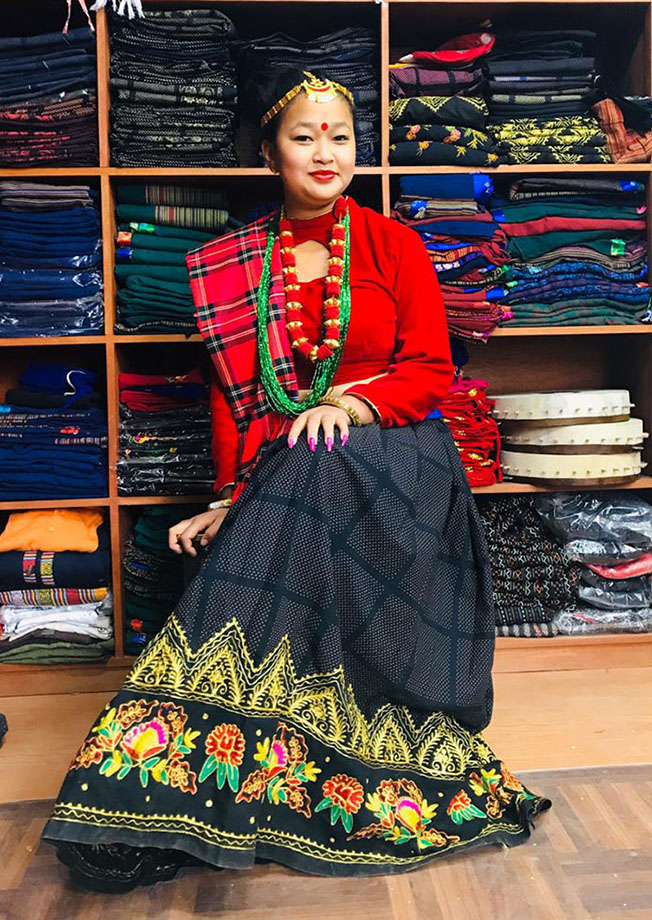 Gurung Female Dress Clothing In Nepal Pvt Ltd