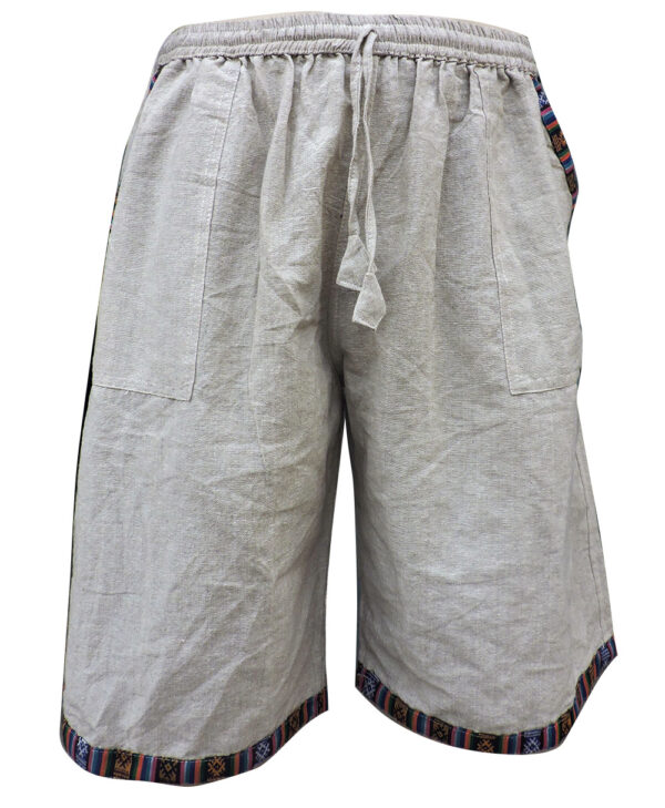 Plain Gray Tone Stylish Indoor Half Pant