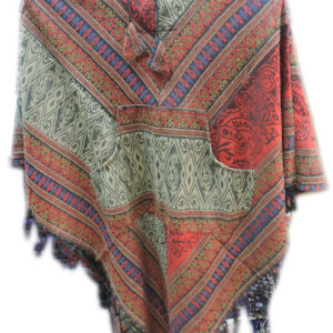 Glamorous Handmade Acrylic Woolen Poncho