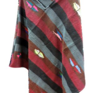 Long Acrylic Woolen Poncho