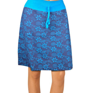 Organic cotton hippie blue skirt