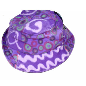 Light Weight Purple Tone Hippie Bucket Hat