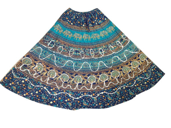 Printed Long Skirt