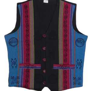 Handmade Hippie Cotton Waist Coat | Clothing in Nepal