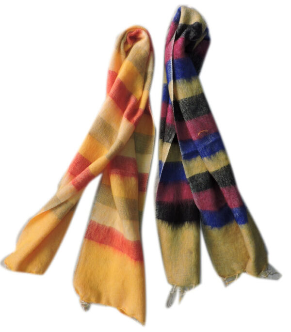 Colorful Nepalese Woolen Scarf