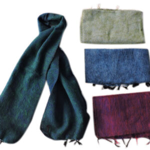 Organic Wool Plain Unisex Muffler