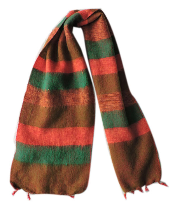 Multicolor Strives Himalayan Wool Muffler