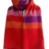 Woolen Red Purple Strive Shawl