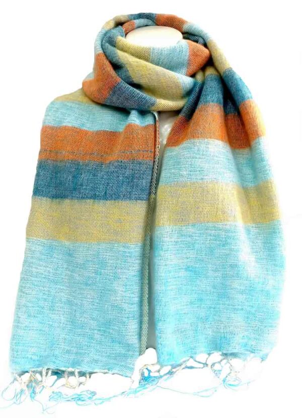 Luxury handmade soft colorful stole