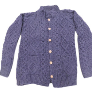 Plain Blue Woolen Sweater