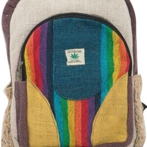 Colorful Cutwork Charming Hemp Backpack