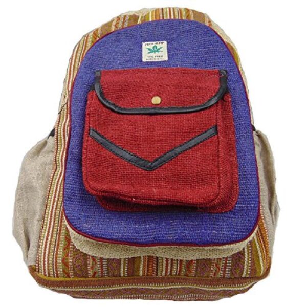 Ethically Made Fascinating Hemp Backpack