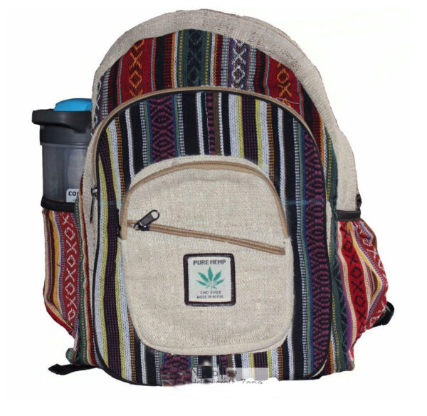 Ecofriendly Pure Hemp Glamorous Book Bag