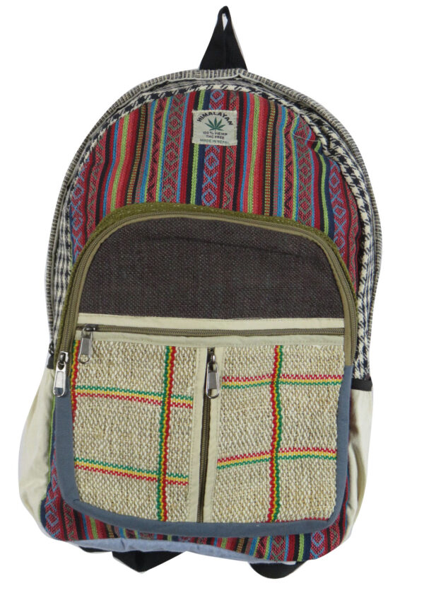 Ecofriendly Hippie Lush Hemp Backpack