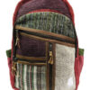 Multi pockets added Hemp College Backpack