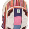 Colorful Patched Great Hemp Backpack