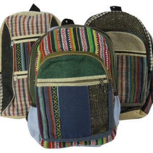 Ethically Made Godly Hemp College Bag