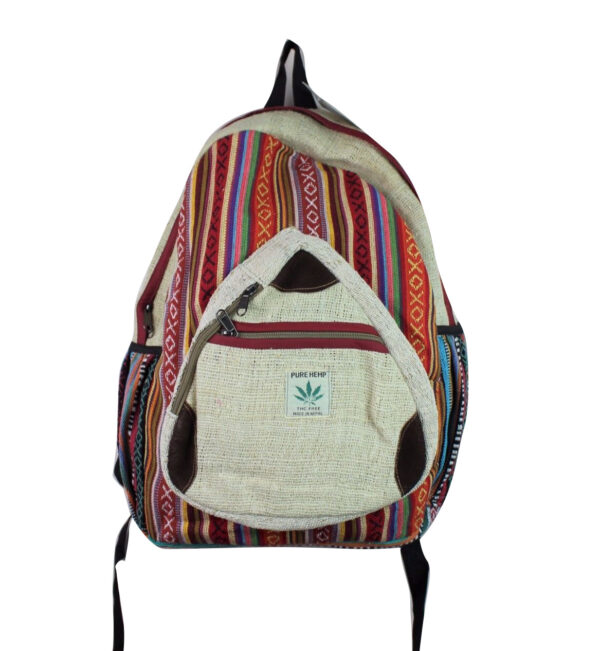 Medium Sized Splendid Hemp Book bag