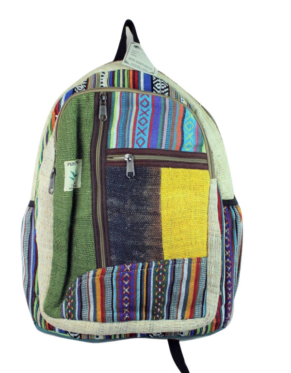 Gheri Patched Fabulous Hemp Backpack