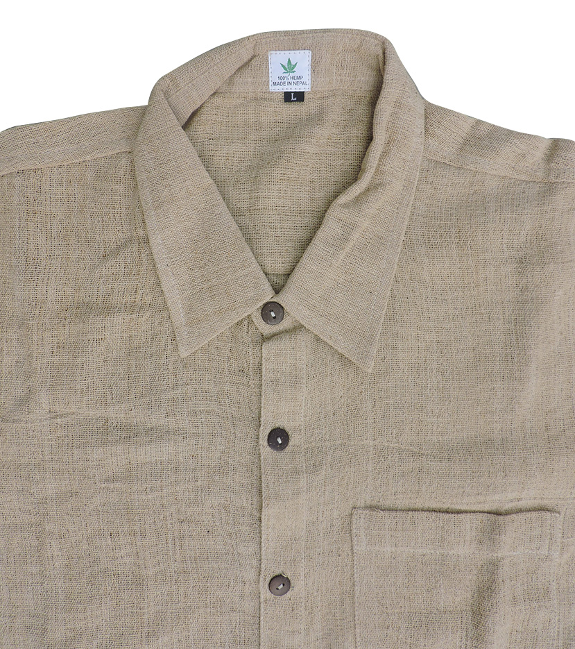 Comfy Hemp Shirt - Clothing in Nepal Pvt Ltd