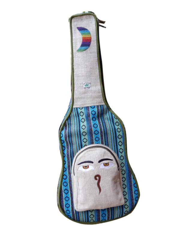 Blue Hemp Guitar Bag