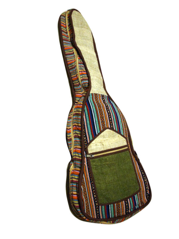 Green Hemp Guitar Bag