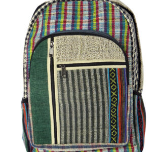 Colorful Hippie Boho Hemp Travel Bag
