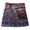 Stylish Hippie Gleeful Cotton Wrap Skirt