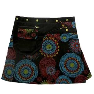 Radiant Handmade Printed Cotton Skirt