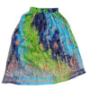 Rainbow Printed Long Skirt