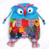 Multicolored Cute frog shaped small child bag