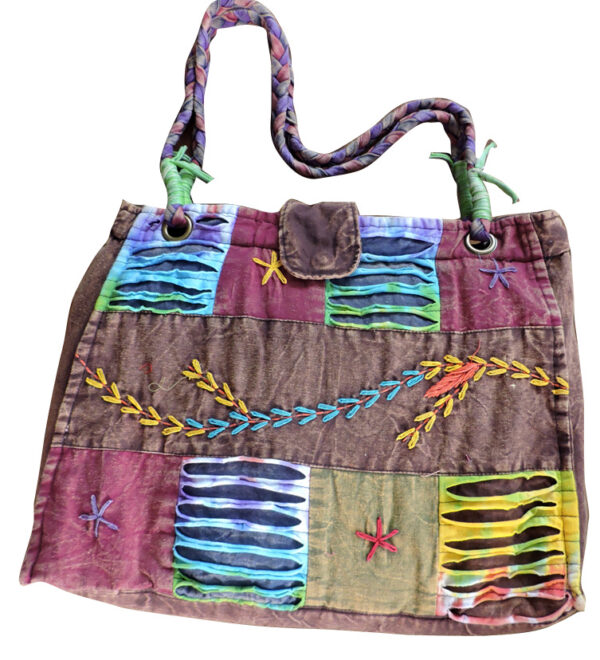 Hippie Shoulder Cross Body Cotton Bag