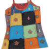 Hand Embroidery and Patchwork Hippie Boho Tank Top