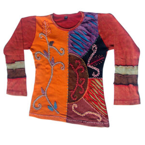 Boho Chic Fashion Hippie Women Cotton T-shirt