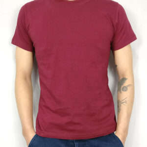 Maroon Plain T Shirt Nepal