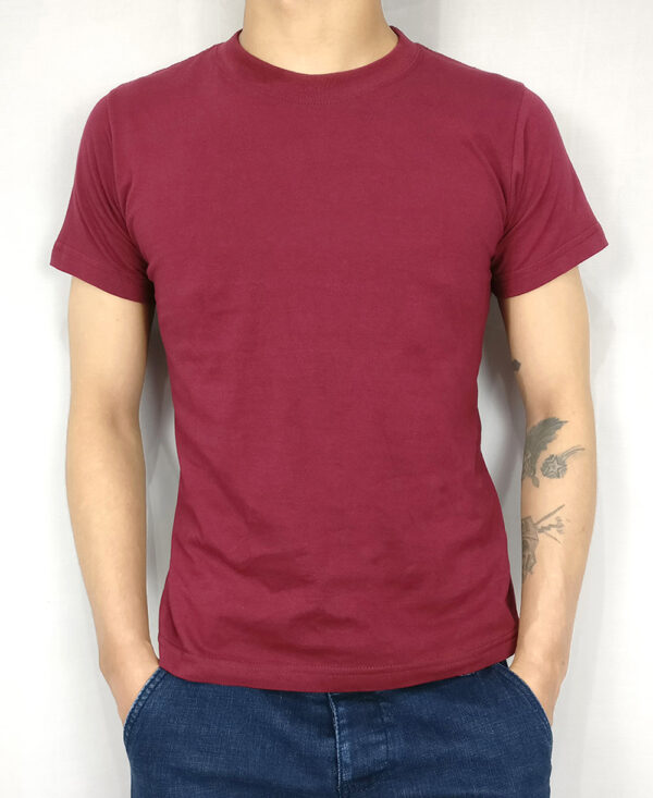Maroon Plain T Shirt Nepal