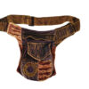 Funky Razor Cut Cotton Money Belt