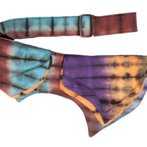 Hippie Tie Dye Mix Cotton Money Belt