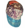 Hand Crafted Tie Dye Razor Cut Hat from Nepal